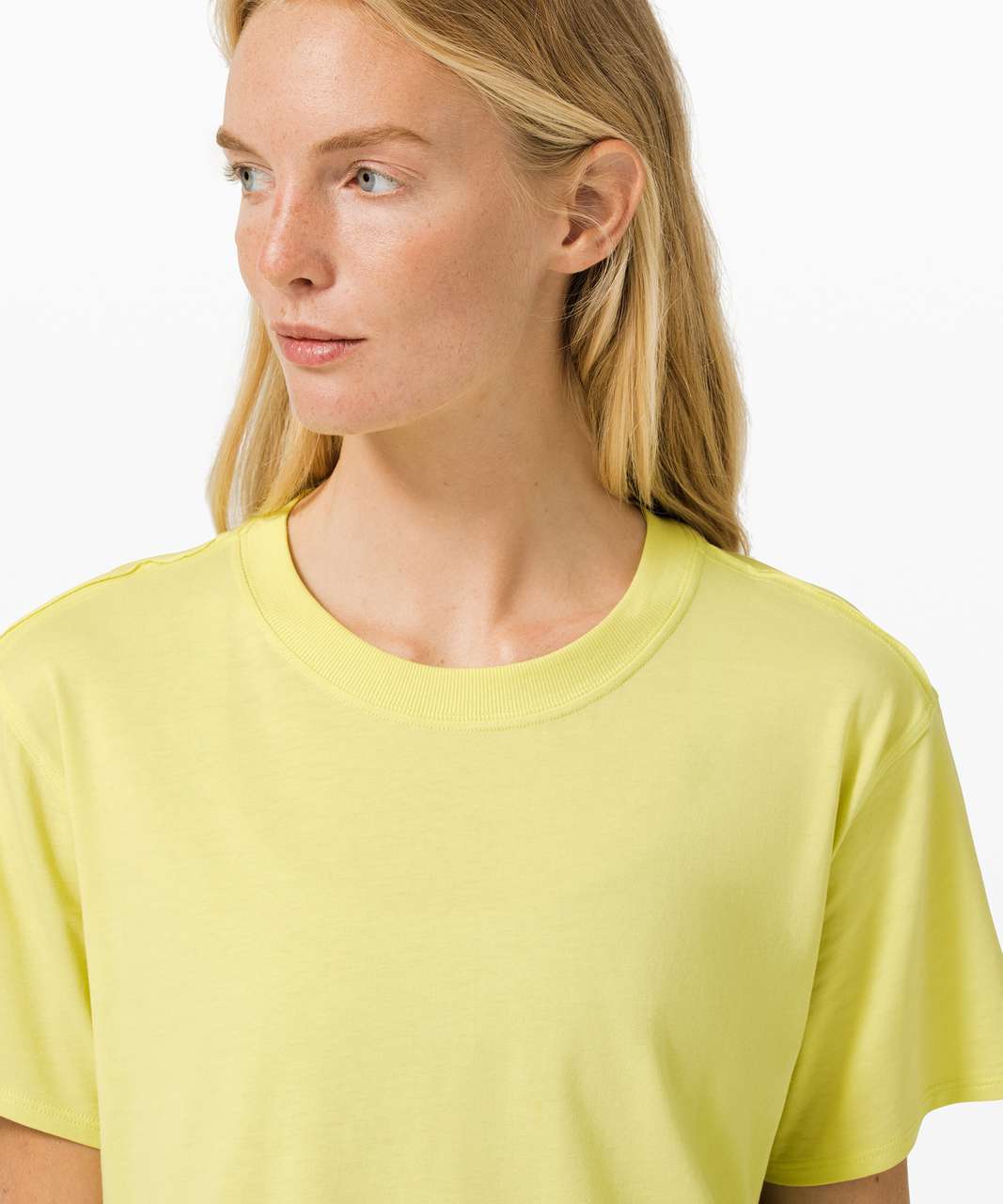 Lululemon All Yours Boyfriend Tee - Lemon Vibe