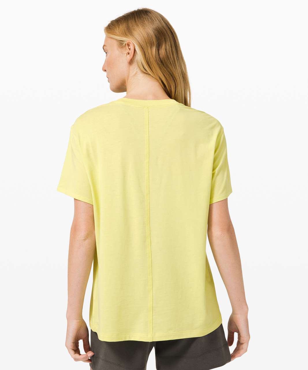 Lululemon All Yours Boyfriend Tee - Lemon Vibe