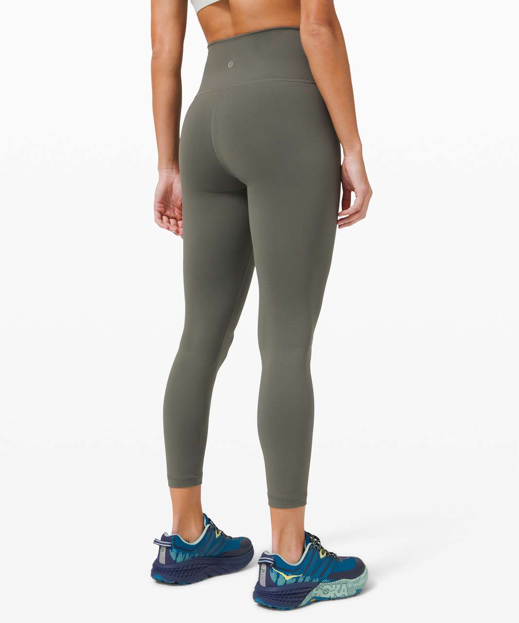 Aus Lulu Haul #3 Wunder Trains 25” Grey Sage size 6 (more info in comments)  : r/lululemon