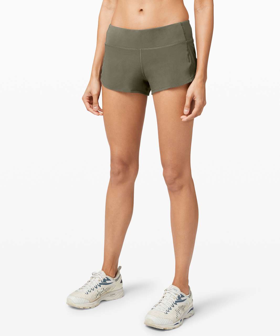 Lululemon Speed Up Short *2.5" - Grey Sage