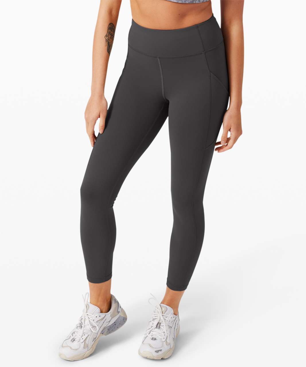 Lululemon Invigorate High-Rise Tight 25 - Rhino Grey - lulu fanatics