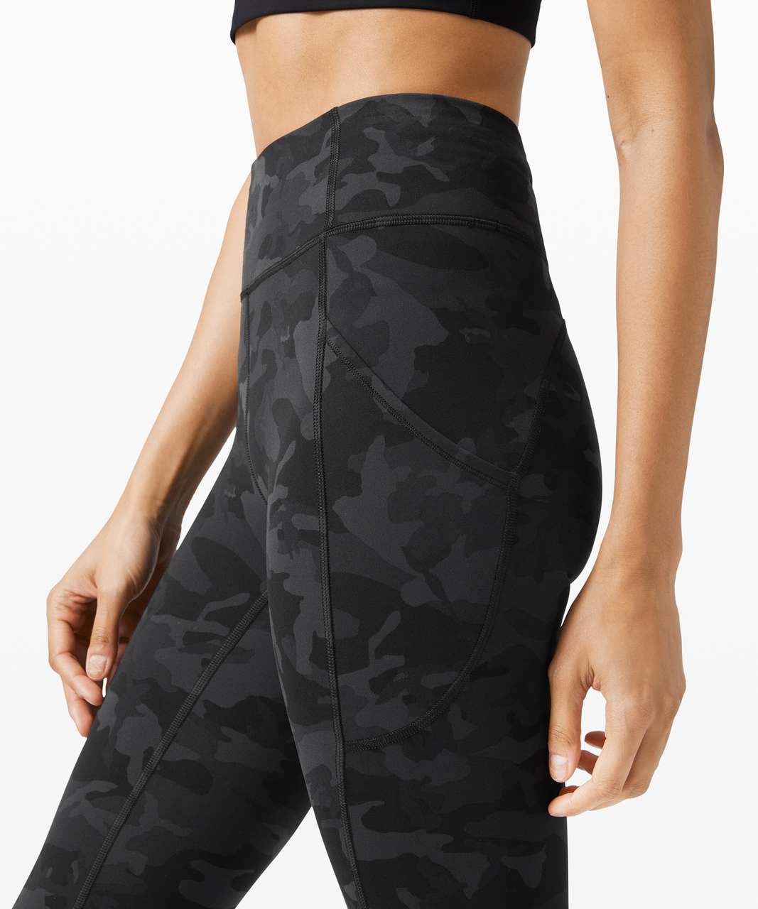 My first ever Lululemon purchase! Align High-Rise Crop 23 in Incognito  Camo Multi Grey (size 4) : r/lululemon