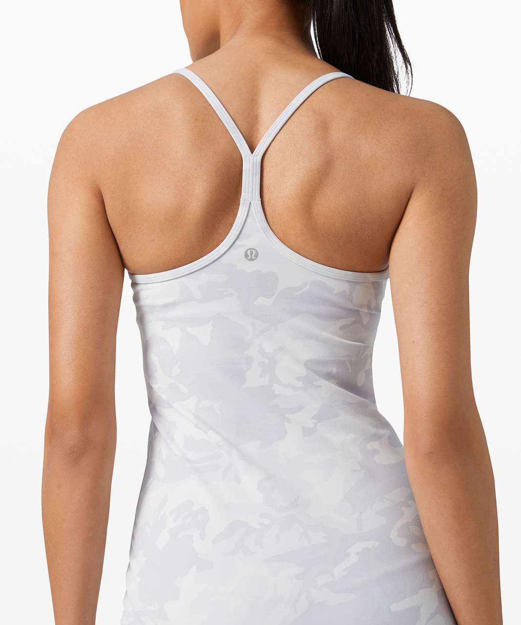 Lululemon Power Y Tank *Everlux - Incognito Camo Alpine White Multi - lulu  fanatics