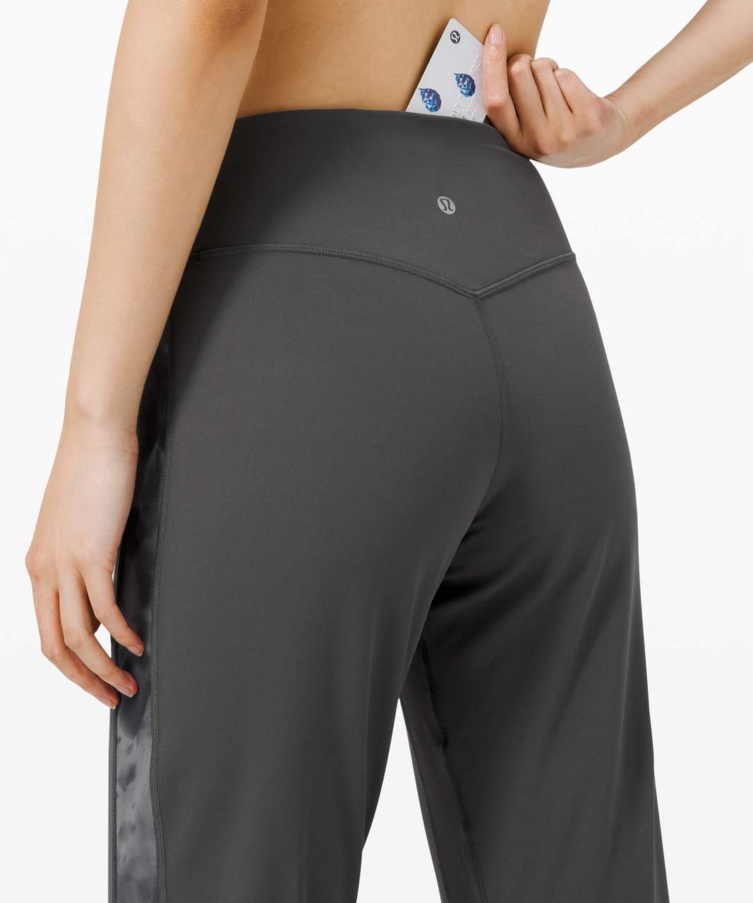 Lululemon Align Jogger *Track Stripe - Graphite Grey / Diamond Dye Pitch Grey Graphite Grey