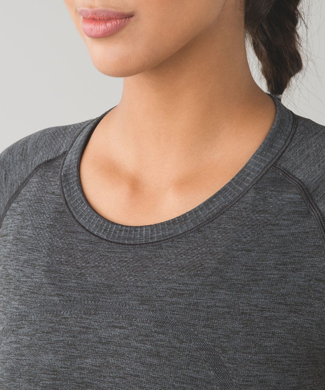 Lululemon Swiftly Tech Short Sleeve Crew - Heathered Dark Slate