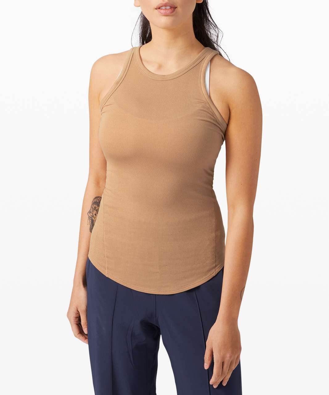 Lululemon Full Day Ahead Tank - Beech Wood