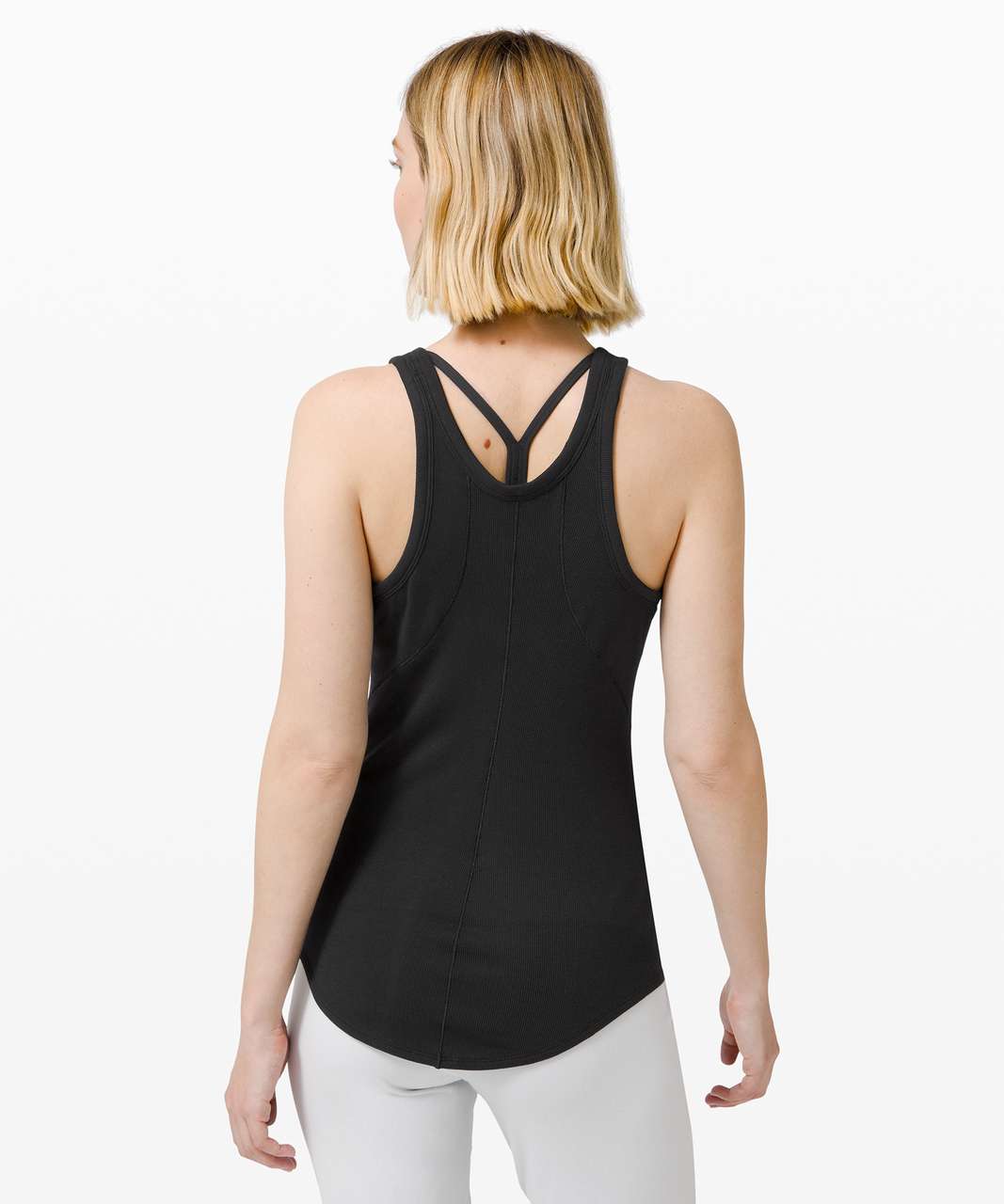 Lululemon Coastal Tank - Black - lulu fanatics