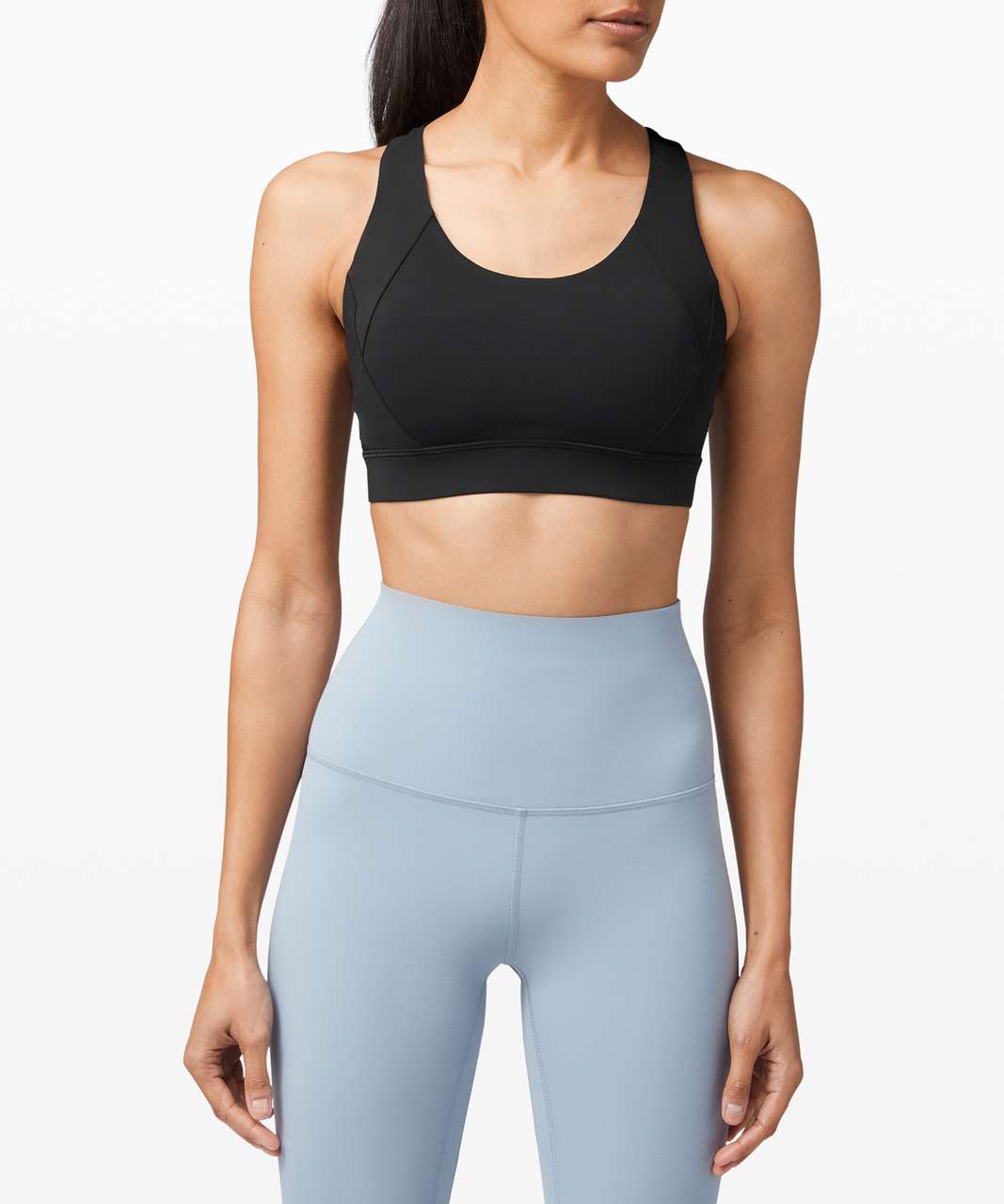 Lululemon Free To Be Elevated Bra *Light Support, DD Cup - Black - lulu  fanatics