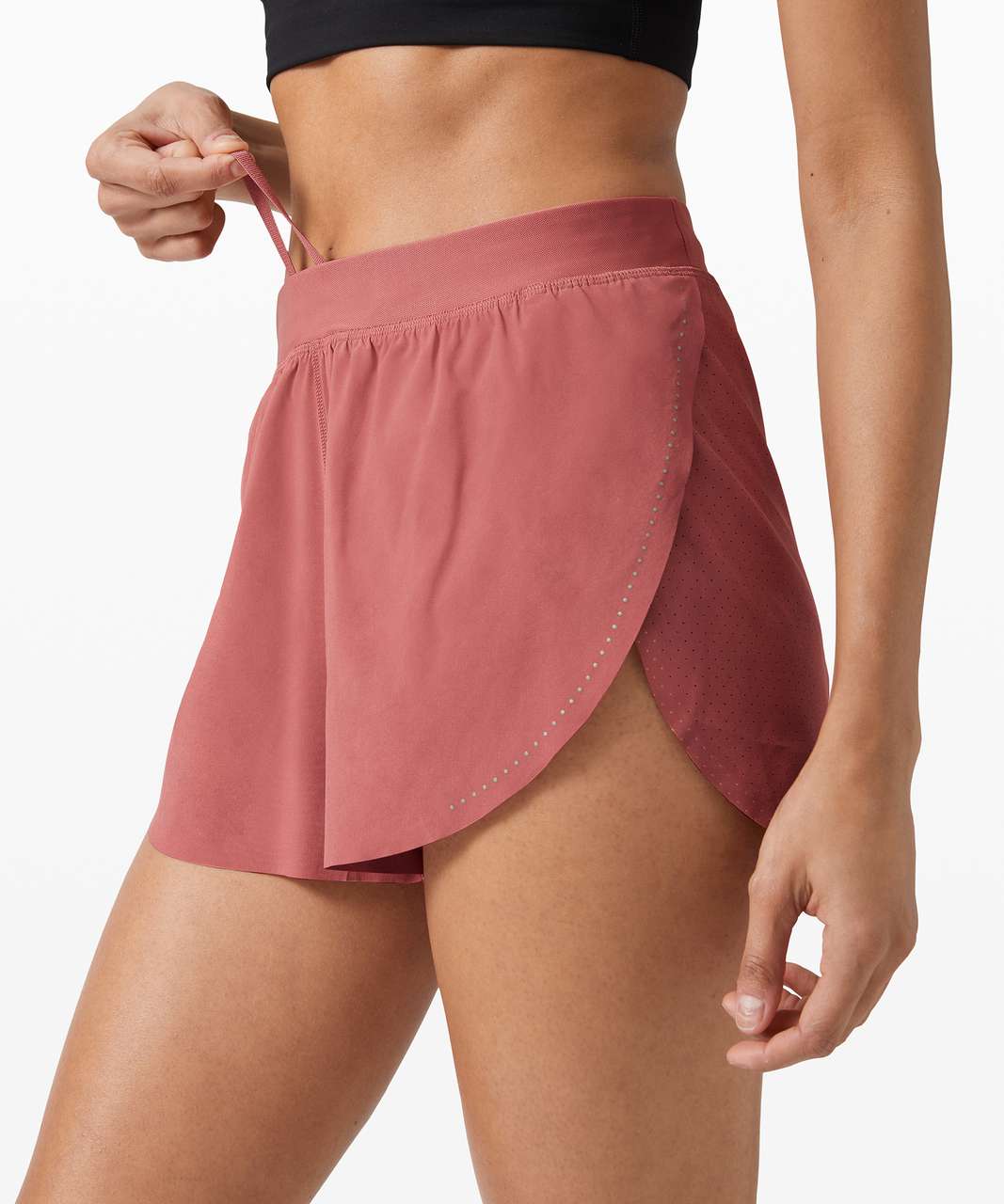 Lululemon Find Your Pace Short 3" *Lined - Cherry Tint