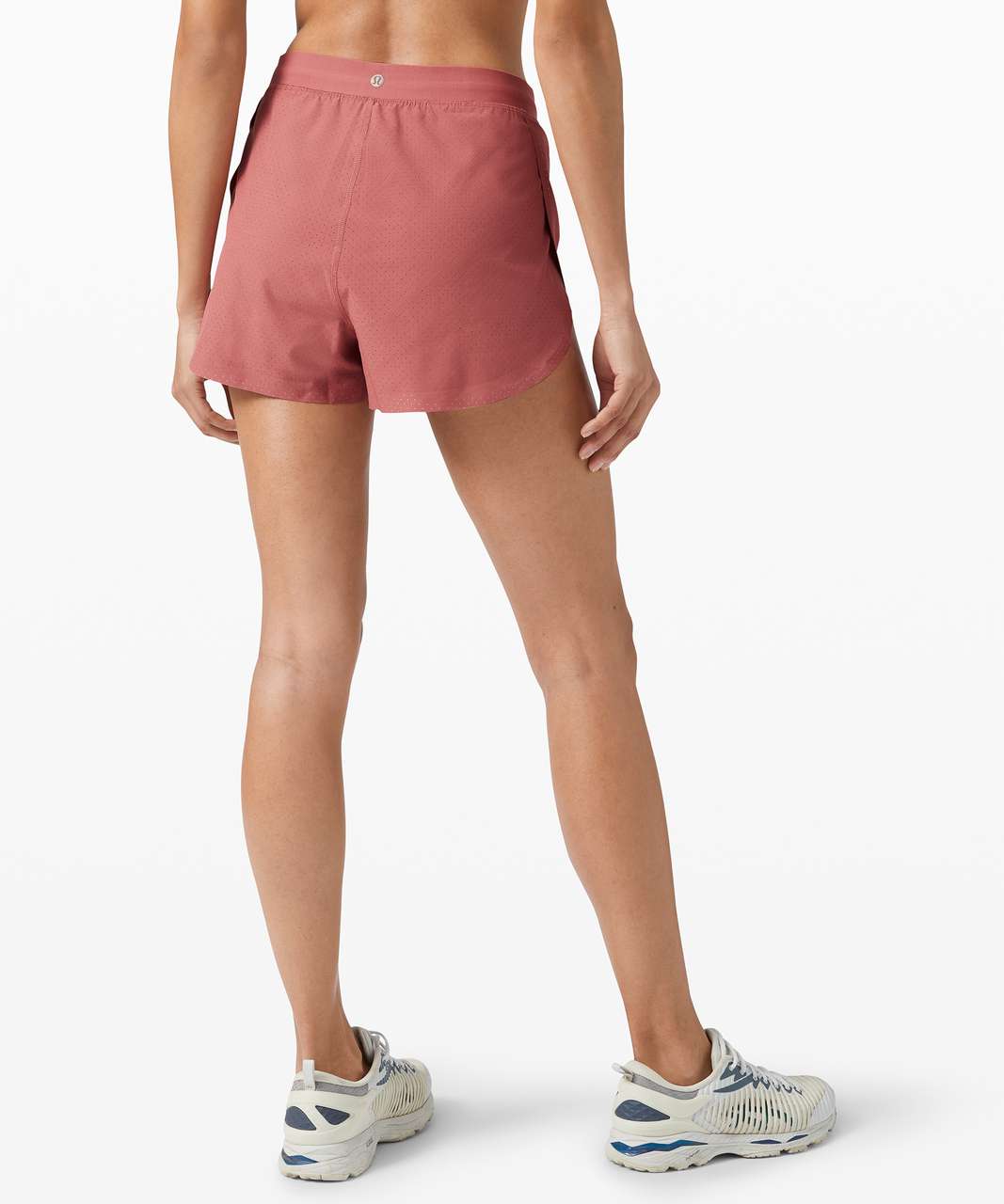 NEW Women Lululemon Find Your Pace Lined High-Rise Short 3 Pink Peony 6 &  8