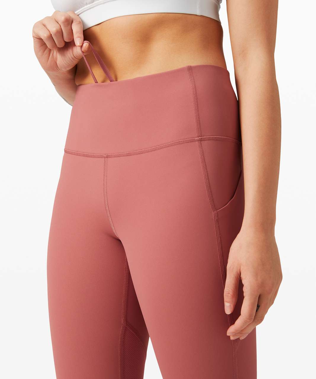 Lululemon Pace Rival Crop *22 - Dark Adobe - lulu fanatics