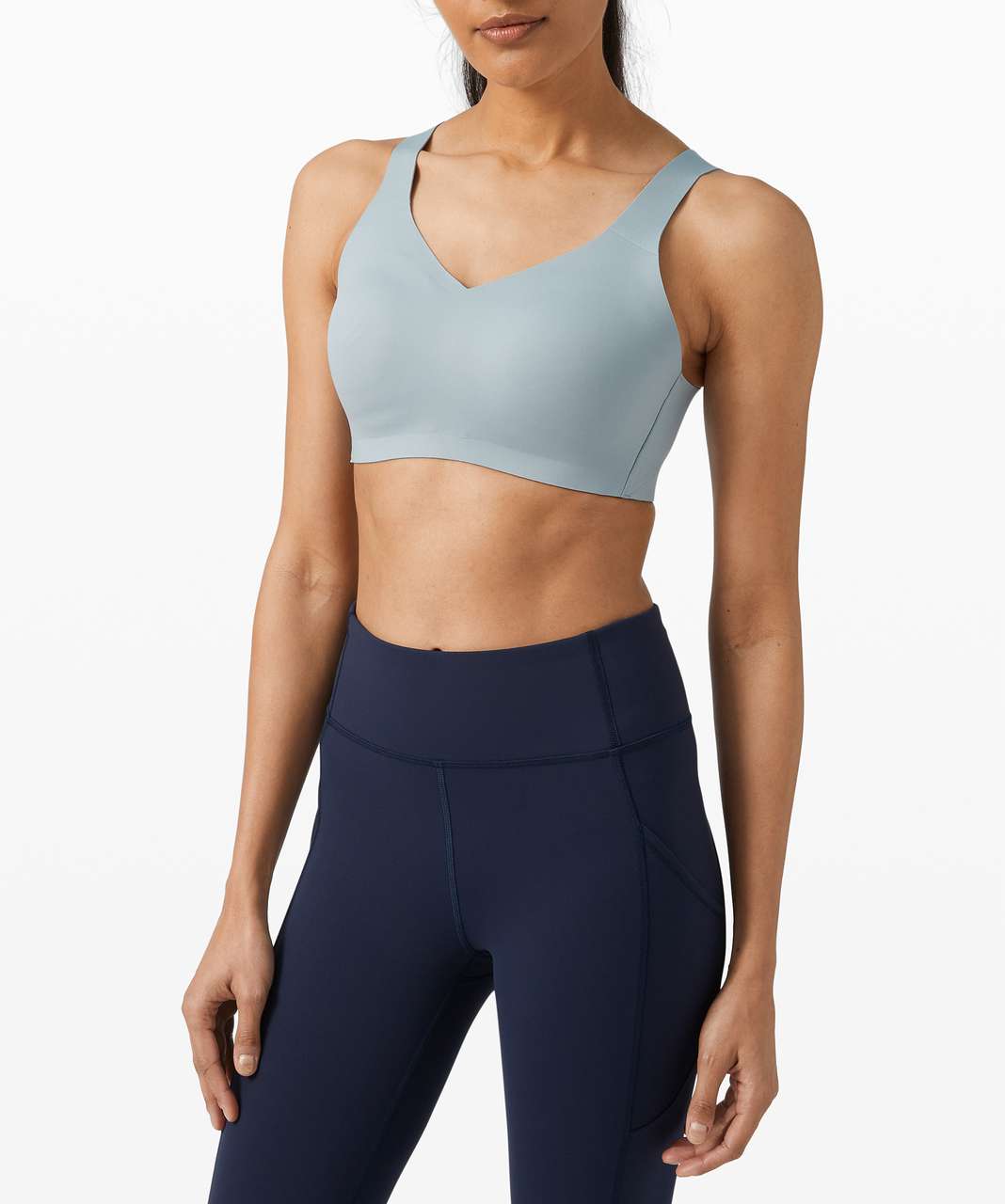 Lululemon Enlite Bra Weave *High Support, A–E Cups - Grey Sage - lulu  fanatics