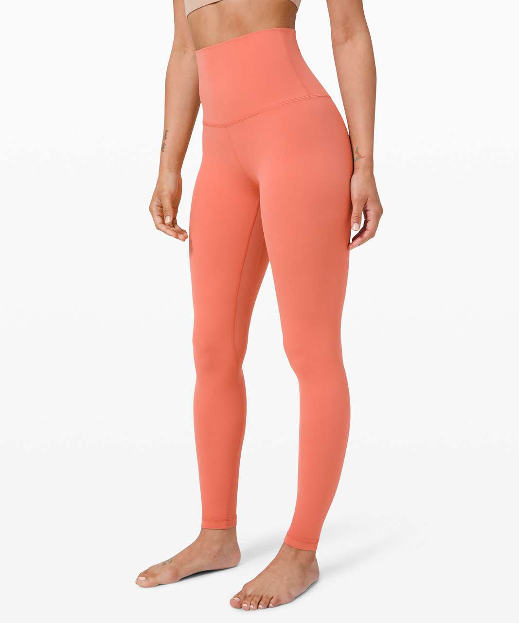 Essential Highwaist Leggings - Dusty Coral *Available in Curvy* – Sweetees