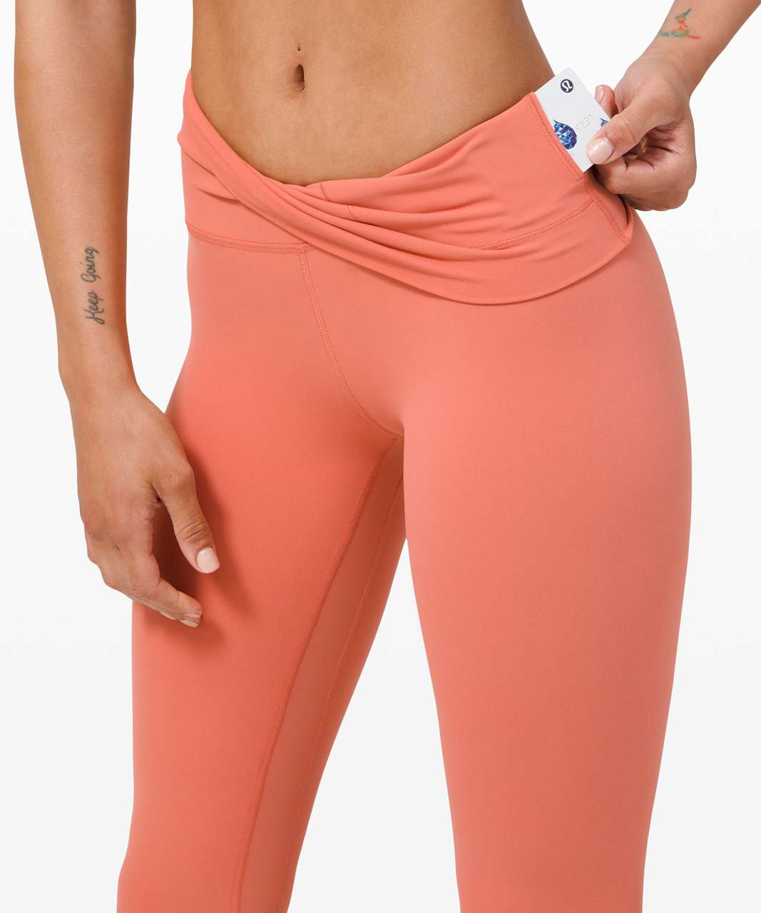 Lululemon Align Super-High Rise Pant 28" - Rustic Coral