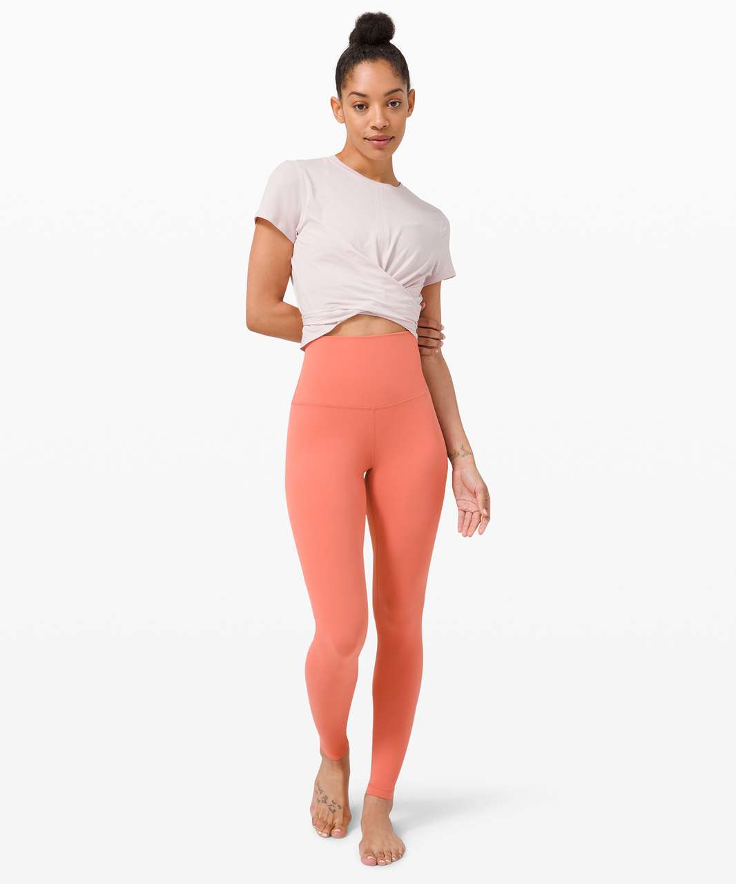 Lululemon Align Super-High Rise Pant 28" - Rustic Coral