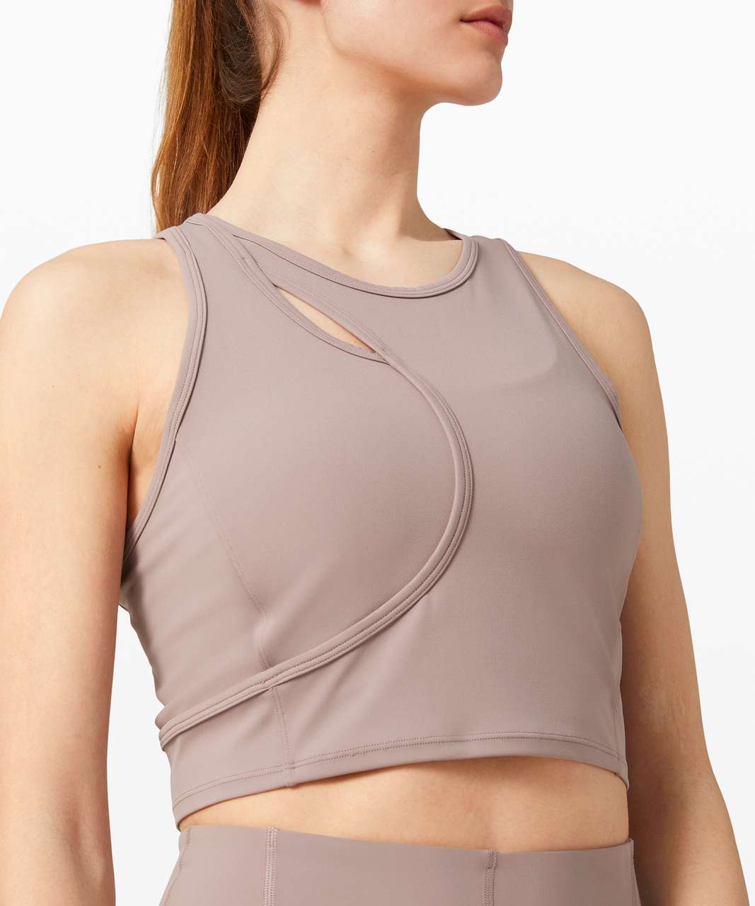 Lululemon Aligned Angles Tank - Violet Verbena