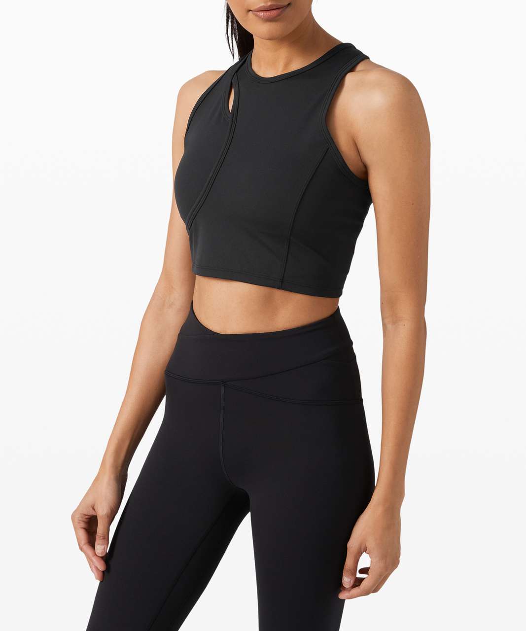 Lululemon Align Tank *Nulu Size 10 A/B Cup Black BLK 29189