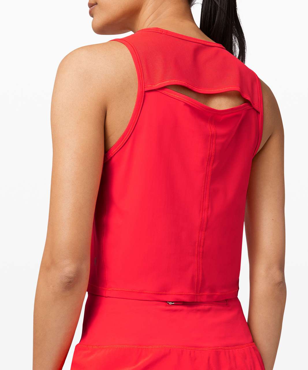 Lululemon Sculpt Tank *Cropped - Carnation Red