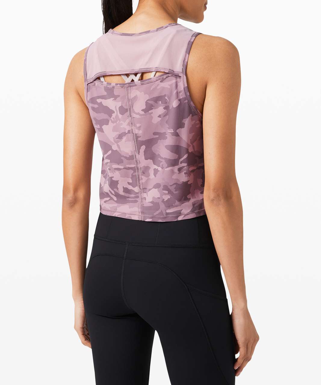 Lululemon Sculpt Tank *Cropped - Incognito Camo Pink Taupe Multi