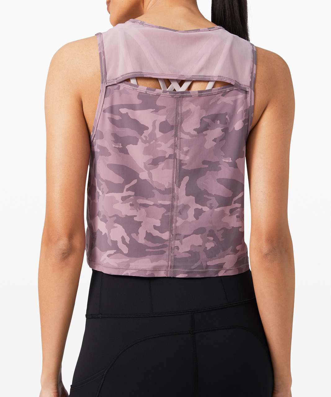 Lululemon Sculpt Tank *Cropped - Incognito Camo Pink Taupe Multi