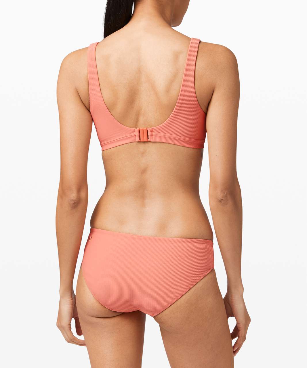 Lululemon Clear Waters Bikini Top - Rustic Coral