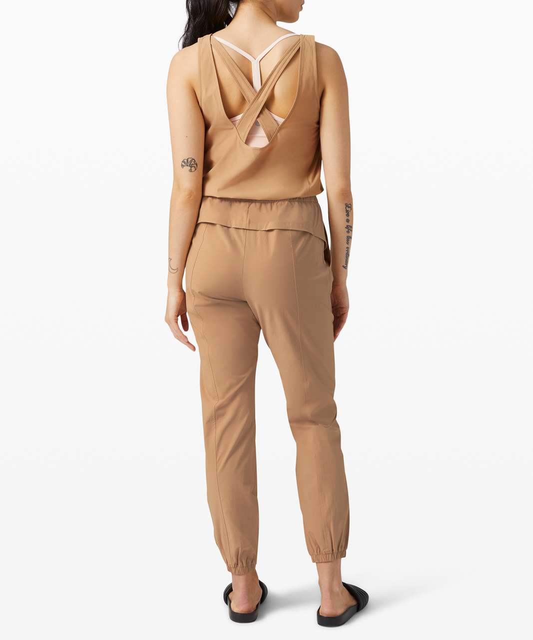 Lululemon Shift in Time Jumpsuit - Beech Wood