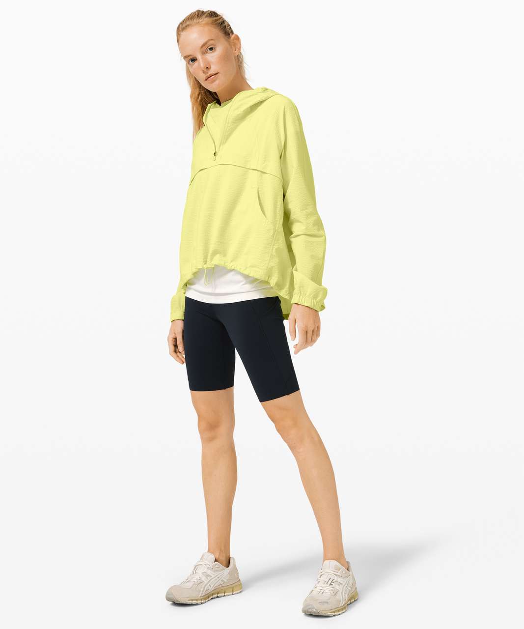 Lululemon Seek Vistas 1/2 Zip Jacket - Lemon Vibe