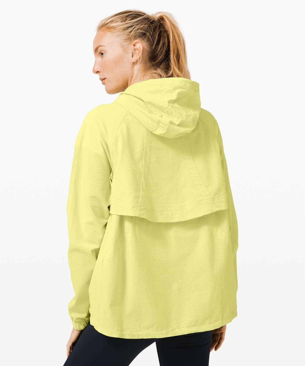 Lululemon Seek Vistas 1/2 Zip Jacket - Lemon Vibe