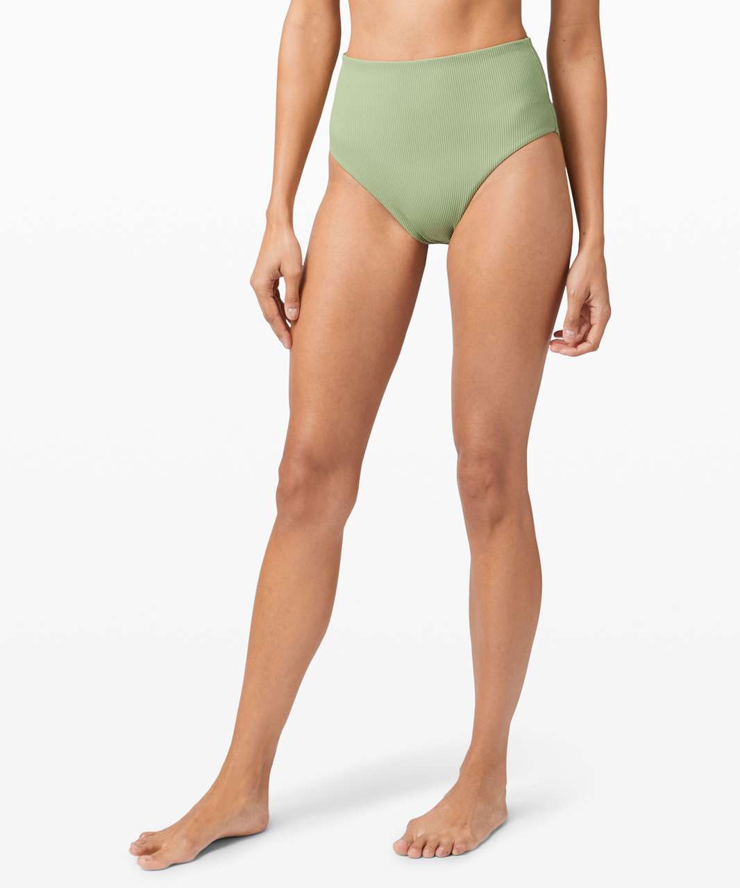 Lululemon Clear Waters High-Waist Skimpy Bottom - Vista Green