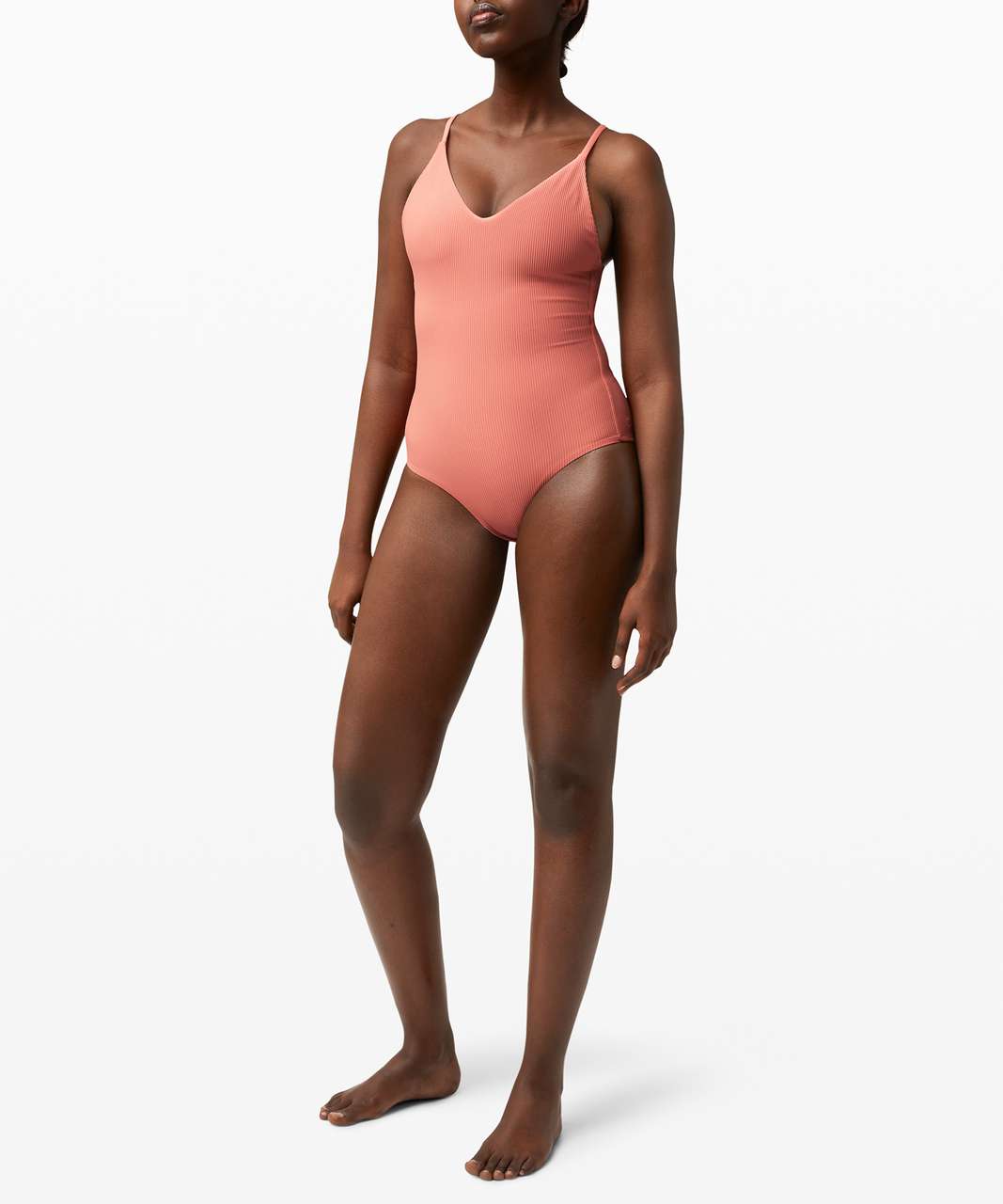 Lululemon Poolside Pause One-Piece - Rustic Coral