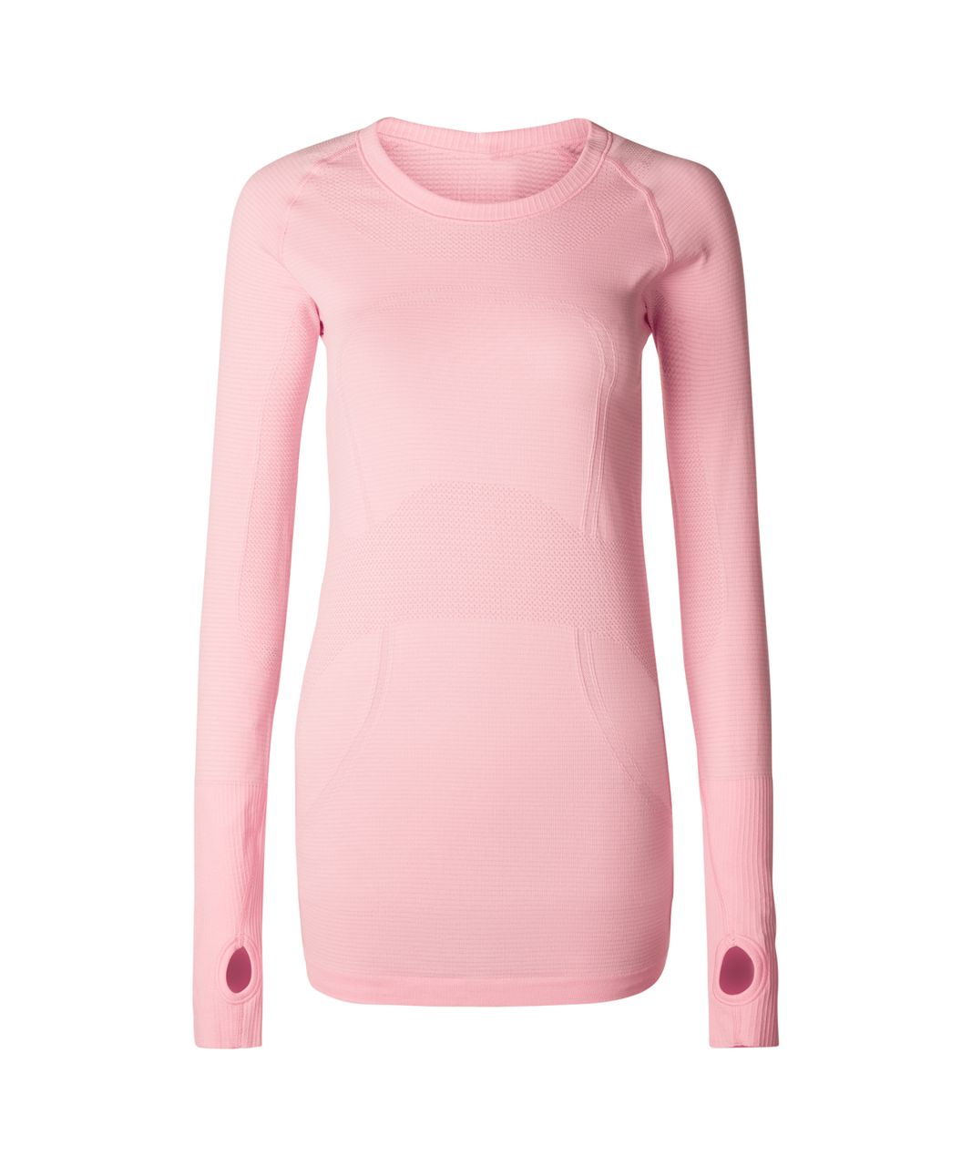 Lululemon Swiftly Tech Long Sleeve Crew - Heathered Bleached Coral
