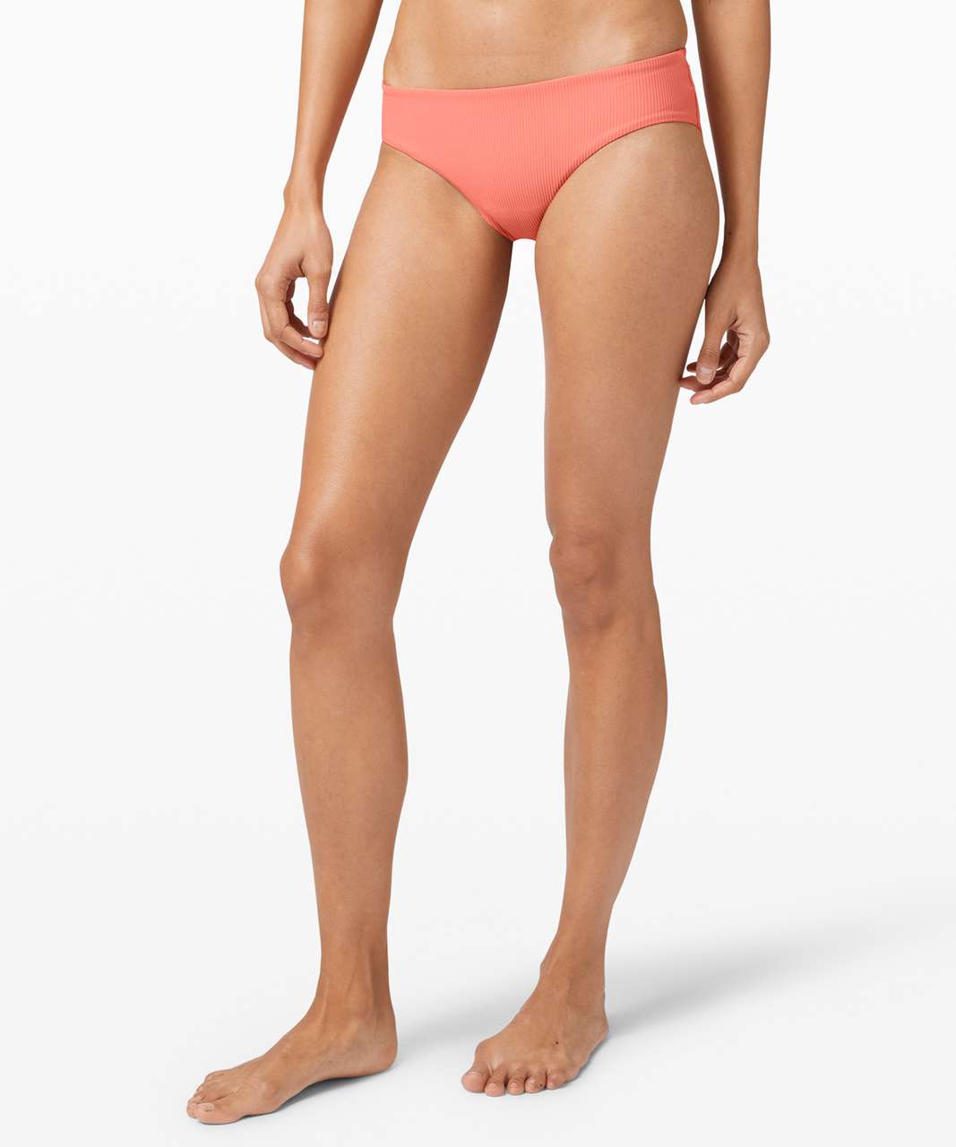 Lululemon Clear Waters Mid-Rise Med Bottom - Rustic Coral