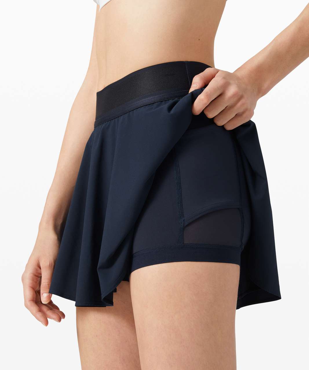 Lululemon Court Rival High Rise Skirt - True Navy - lulu fanatics