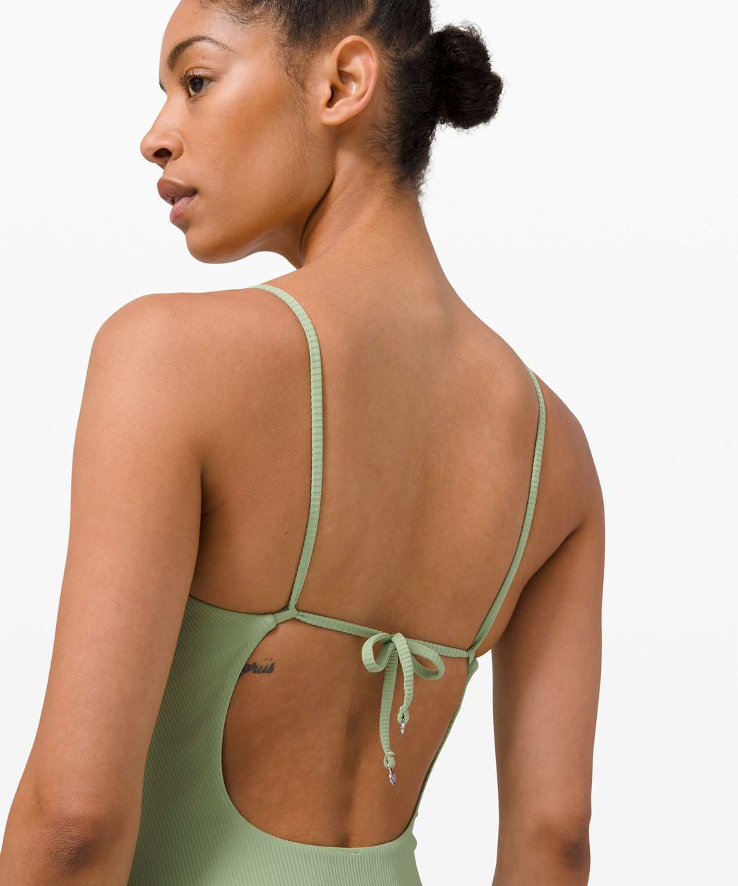 Lululemon Pool Play Full Bum One-Piece - Vista Green