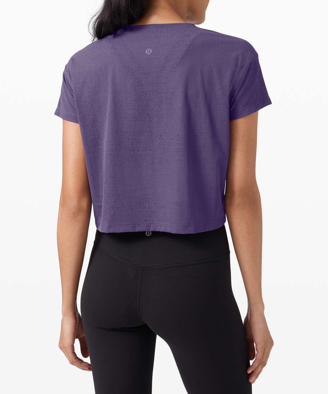 LULULEMON X BARRY'S BLUE VENTILATED OPEN-BACK TEE – Barry's Shop