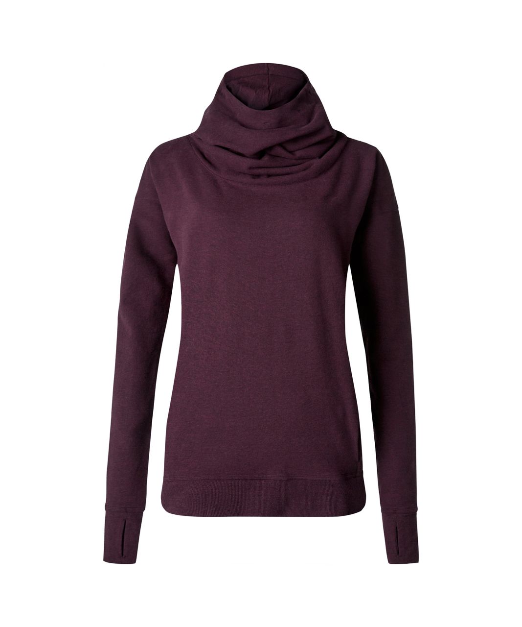 Lululemon Athletic Stress Less Hoodie Jacket Bordeaux Purple