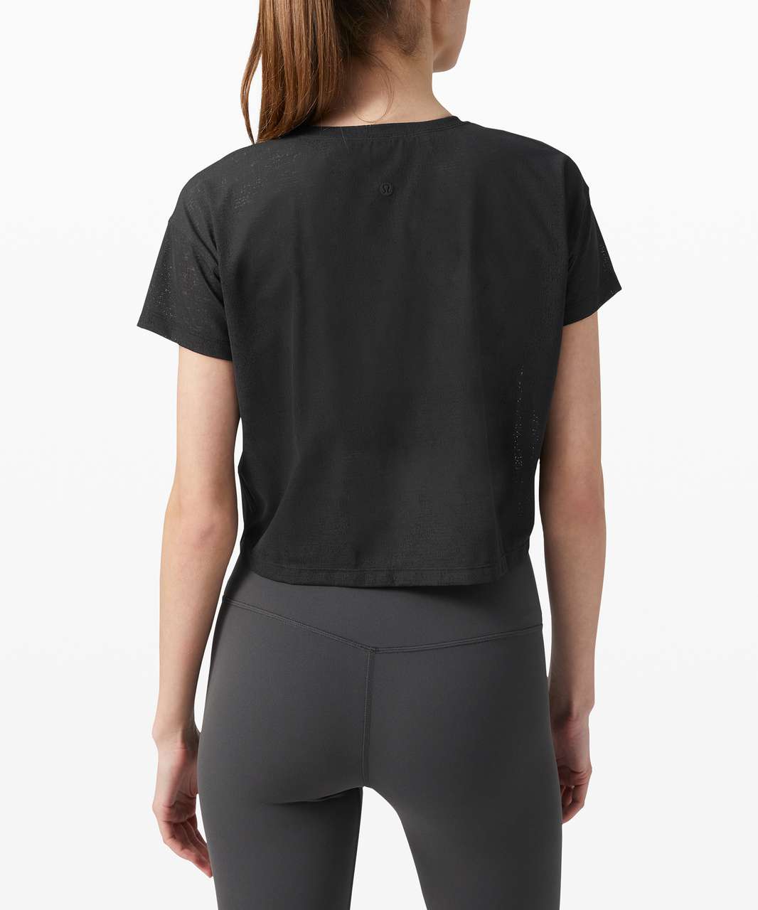 Lululemon Cates Tee *Mesh - Black - lulu fanatics