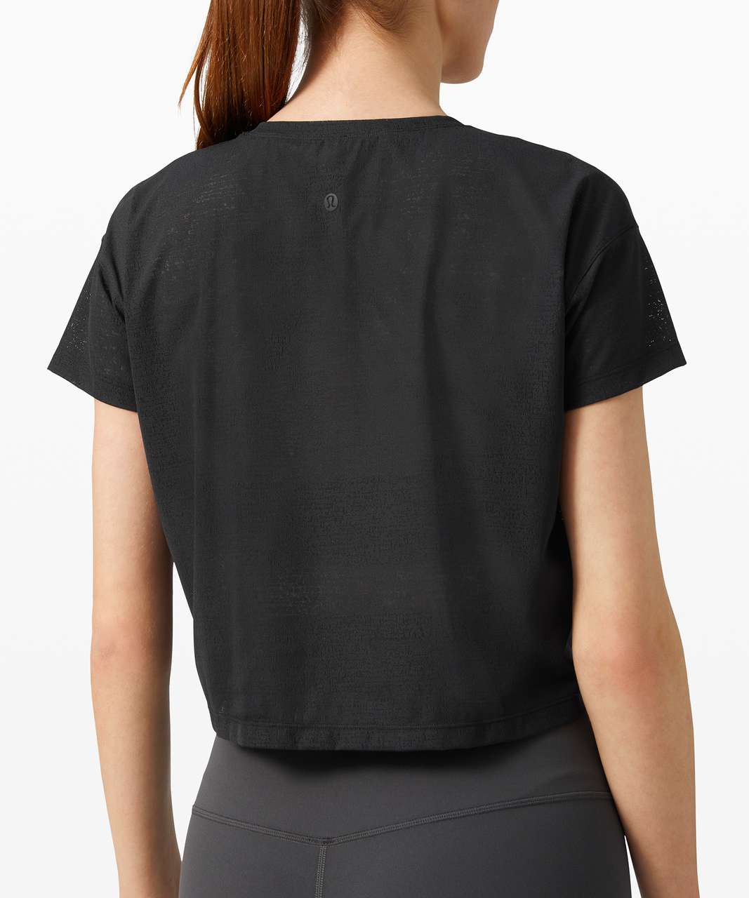 Lululemon Cates Tee *Mesh - Black