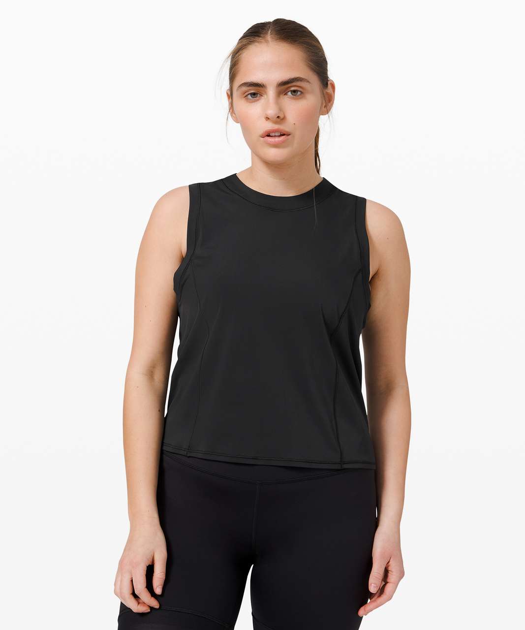 Lululemon Sheer Will Tank *Camo - Black - lulu fanatics