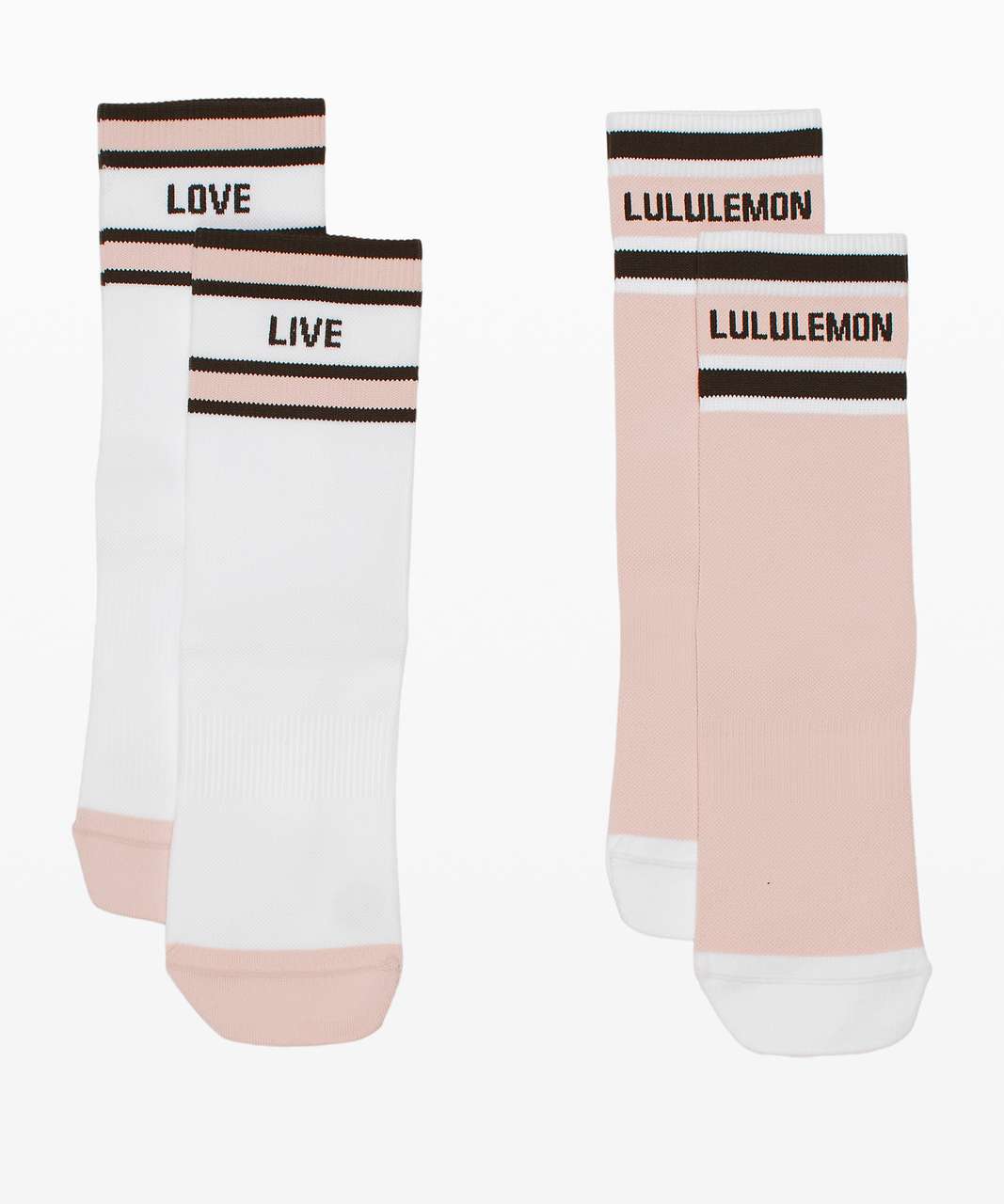 Lululemon Tale To Tell Quarter Sock *2 Pack - Rainbow - lulu fanatics