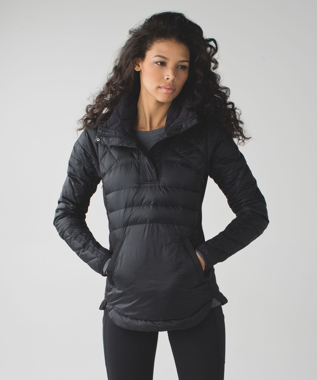 Lululemon Down For A Run Pullover - Black