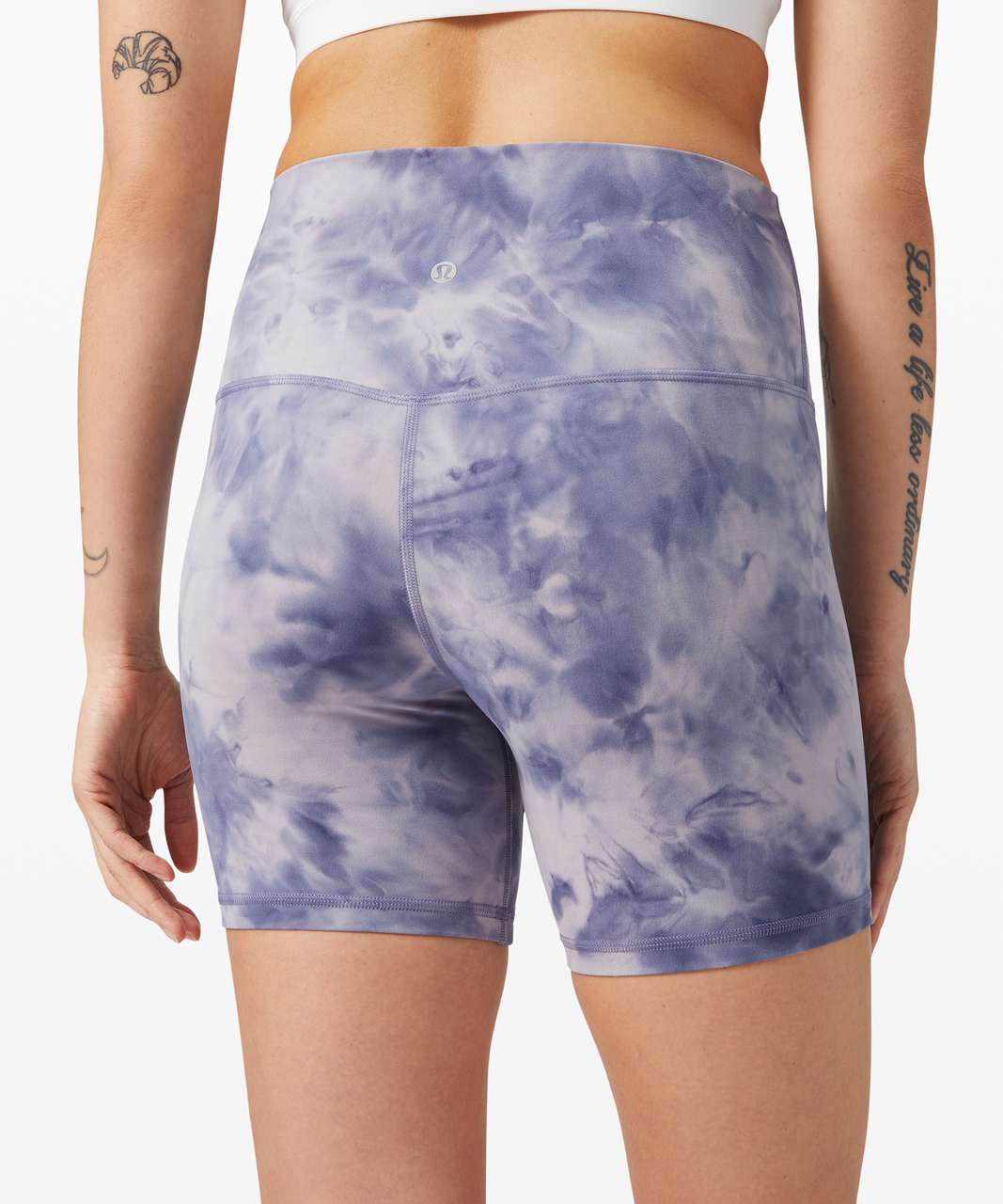 Lululemon Align Short *6" - Diamond Dye Iced Iris Peri Purple