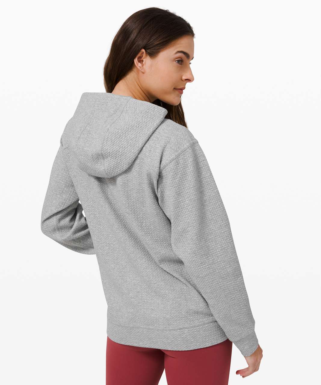 Lululemon All Yours Hoodie *Fleece - Heathered Core Medium Grey