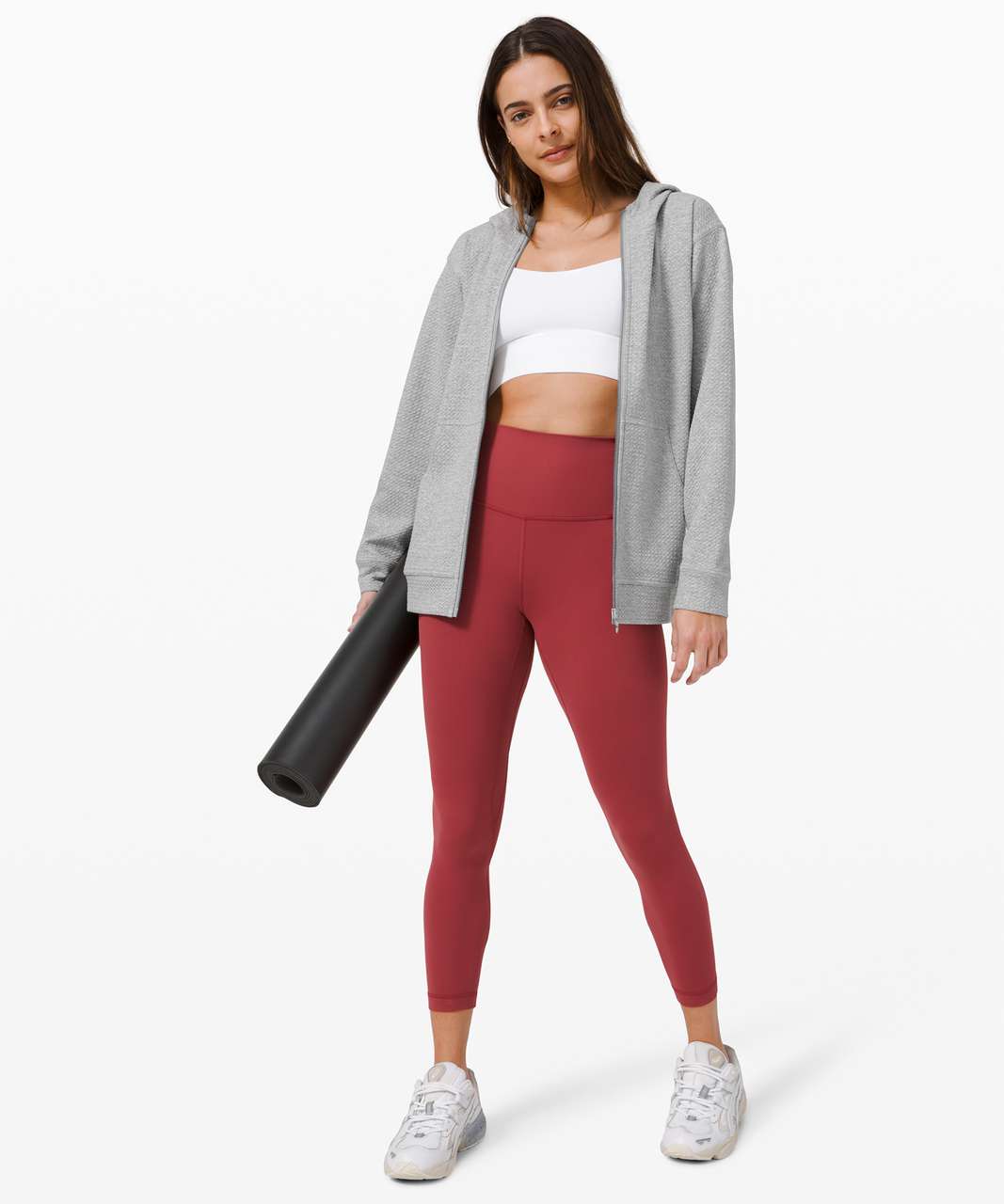 Lululemon All Yours Hoodie - Heathered Grey - 4 - $108