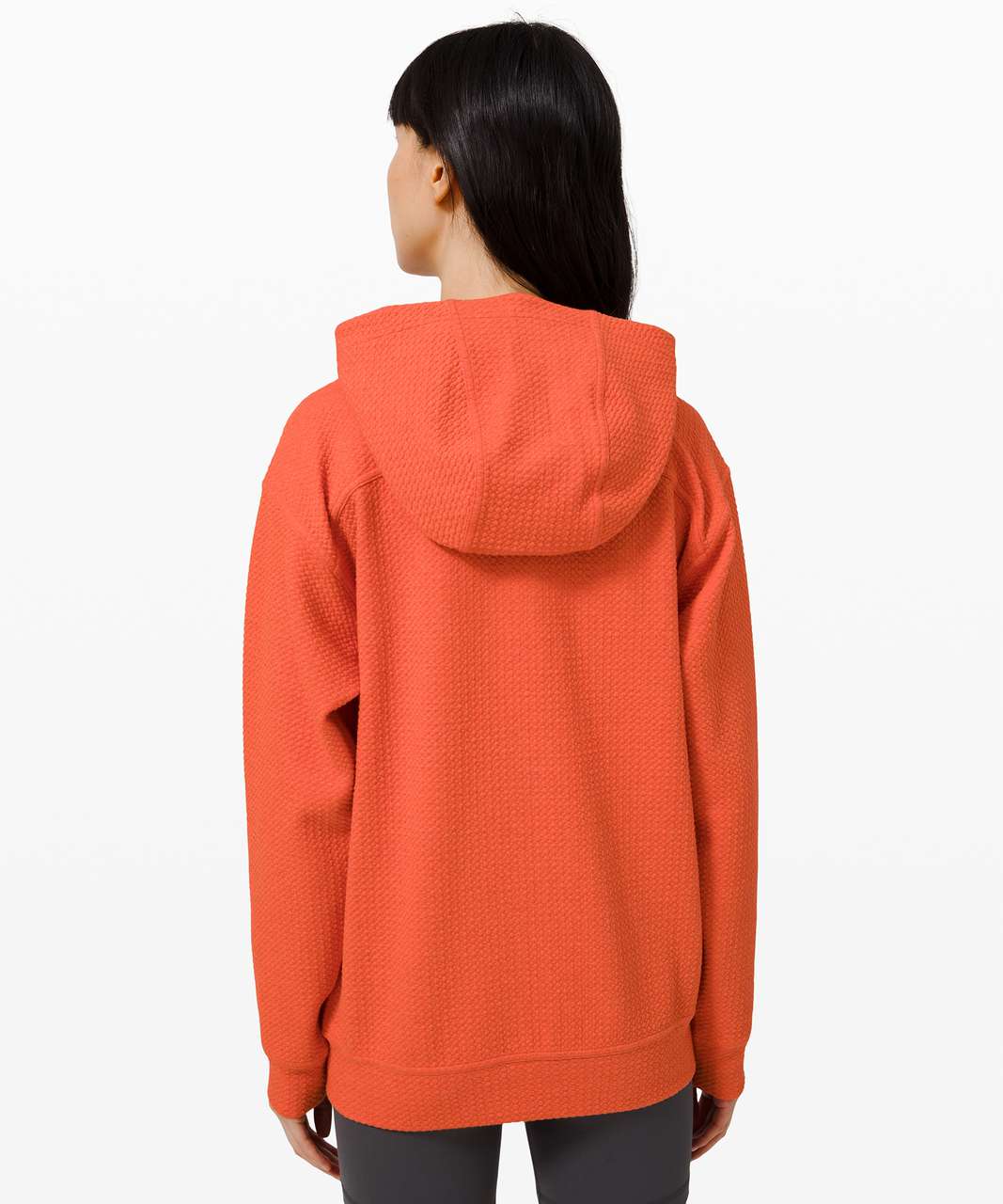 Lululemon On The Daily Hoodie Heathered Grapefruit Peach Orange Full Zip (6)  : : Clothing, Shoes & Accessories