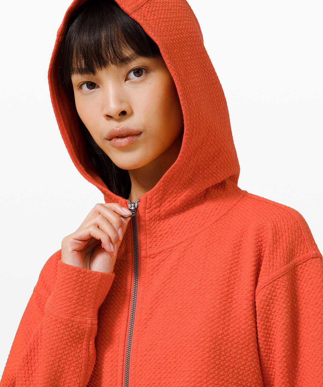 Lululemon On The Daily Hoodie Heathered Grapefruit Peach Orange Full Zip (6)  : : Clothing, Shoes & Accessories