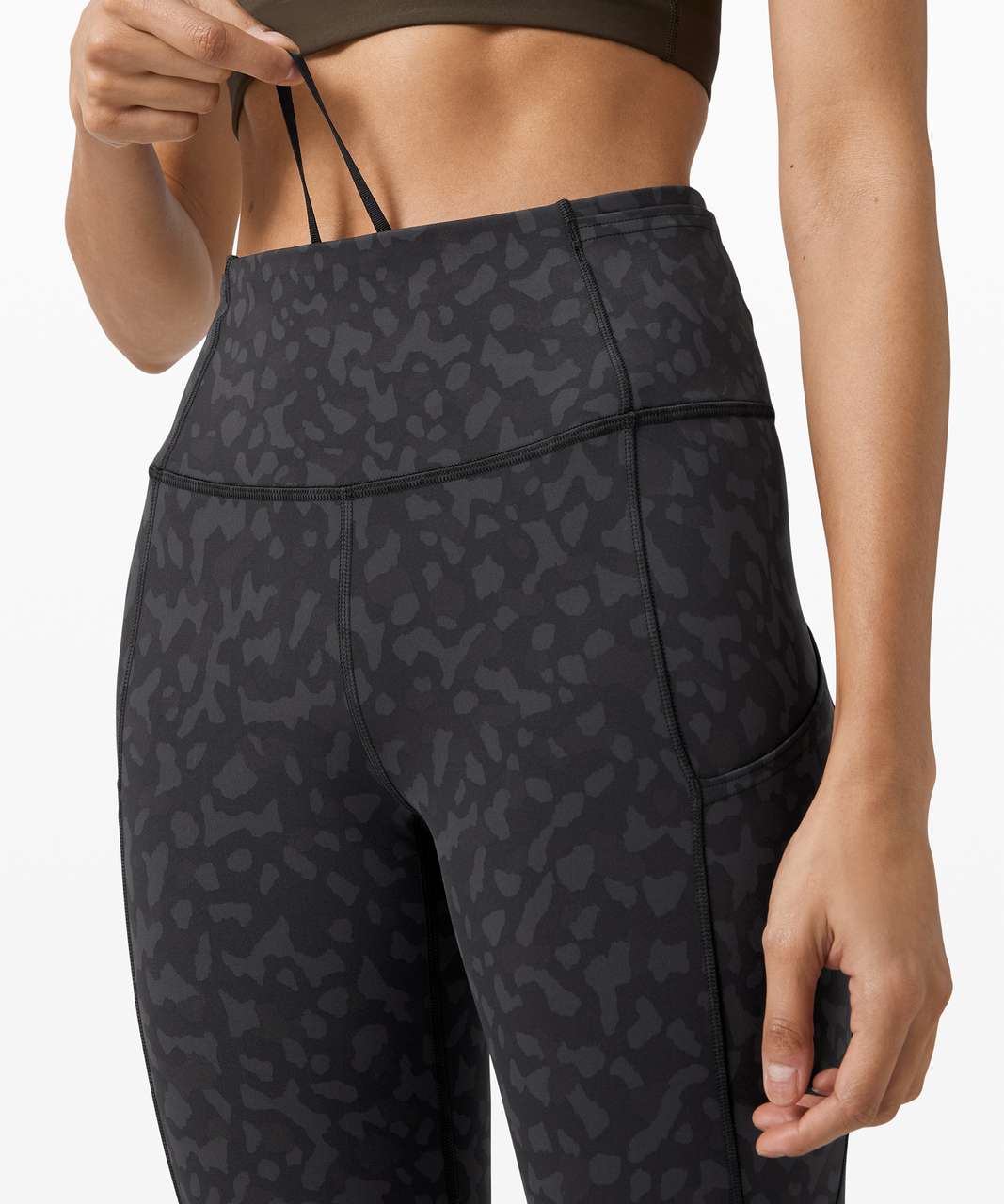 Lululemon Fast And Free Short 10 *Non-Reflective - Formation Camo Deep Coal  Multi - lulu fanatics