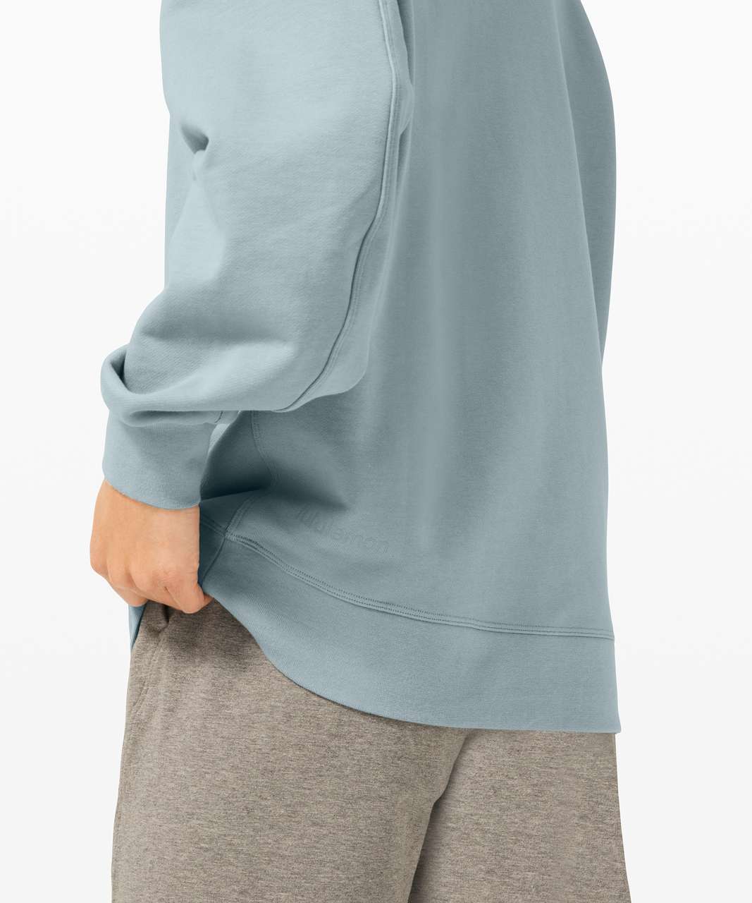 Lululemon Perfectly Oversized Crew - Blue Cast - lulu fanatics