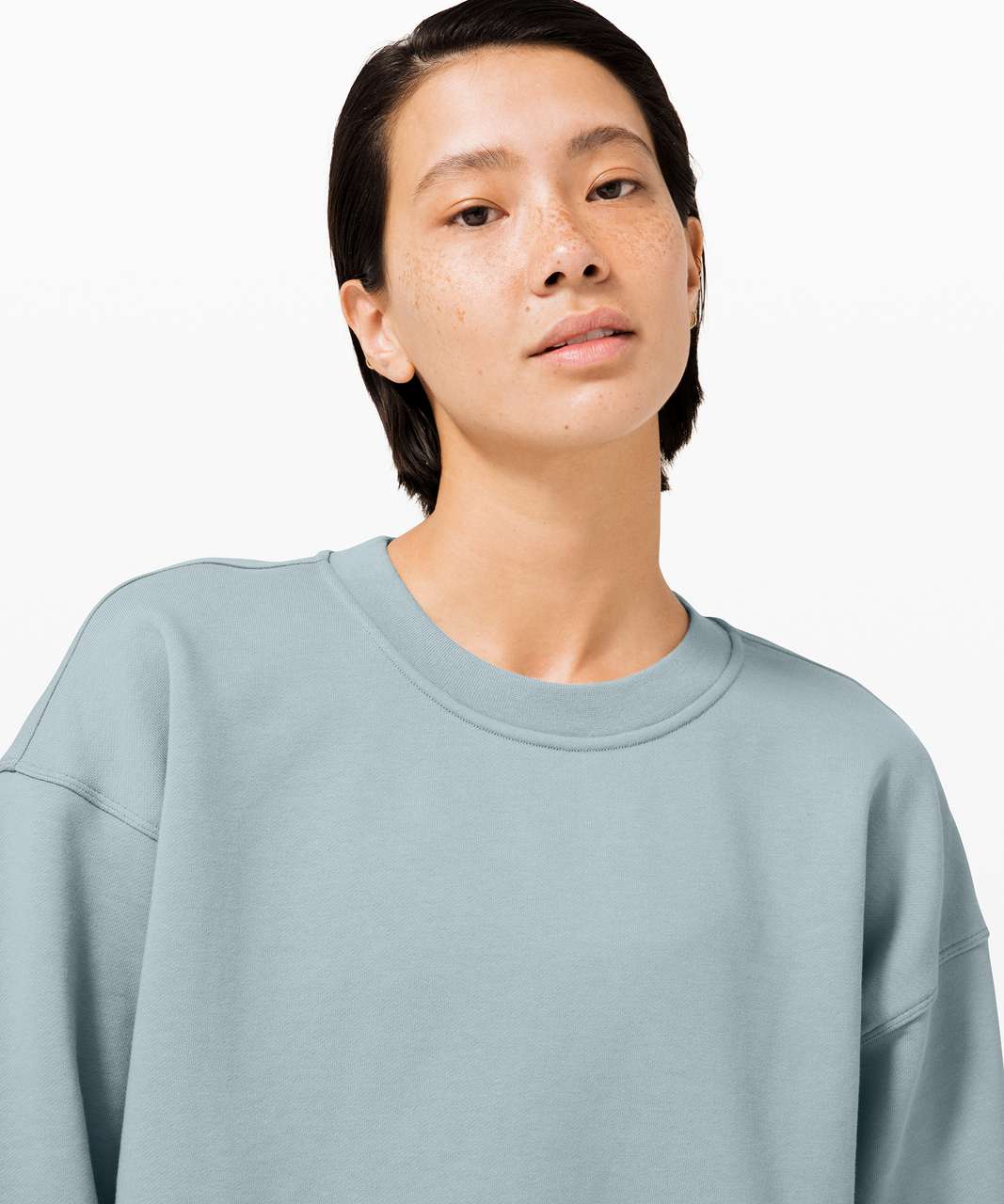 Lululemon Crew Neck Sweatshirt Blue Size 8 - $102 (13% Off Retail) - From  Linnea