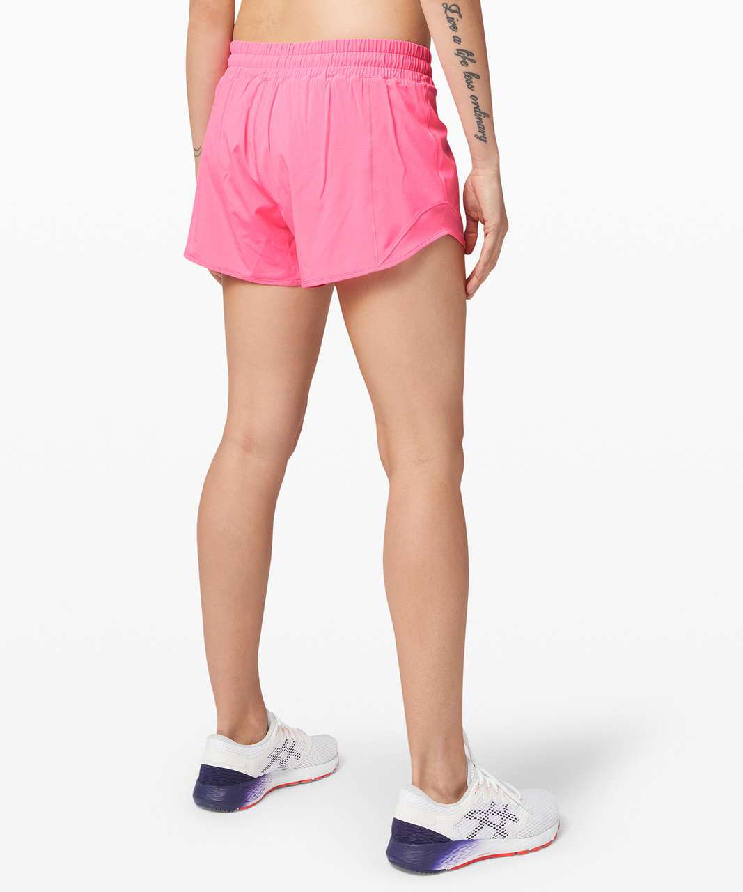 New to lulu but I've quickly developed a fever, and the only cure is more  dark prism pink! Energy Bra (10) and Speed Up Short Long (10). : r/lululemon